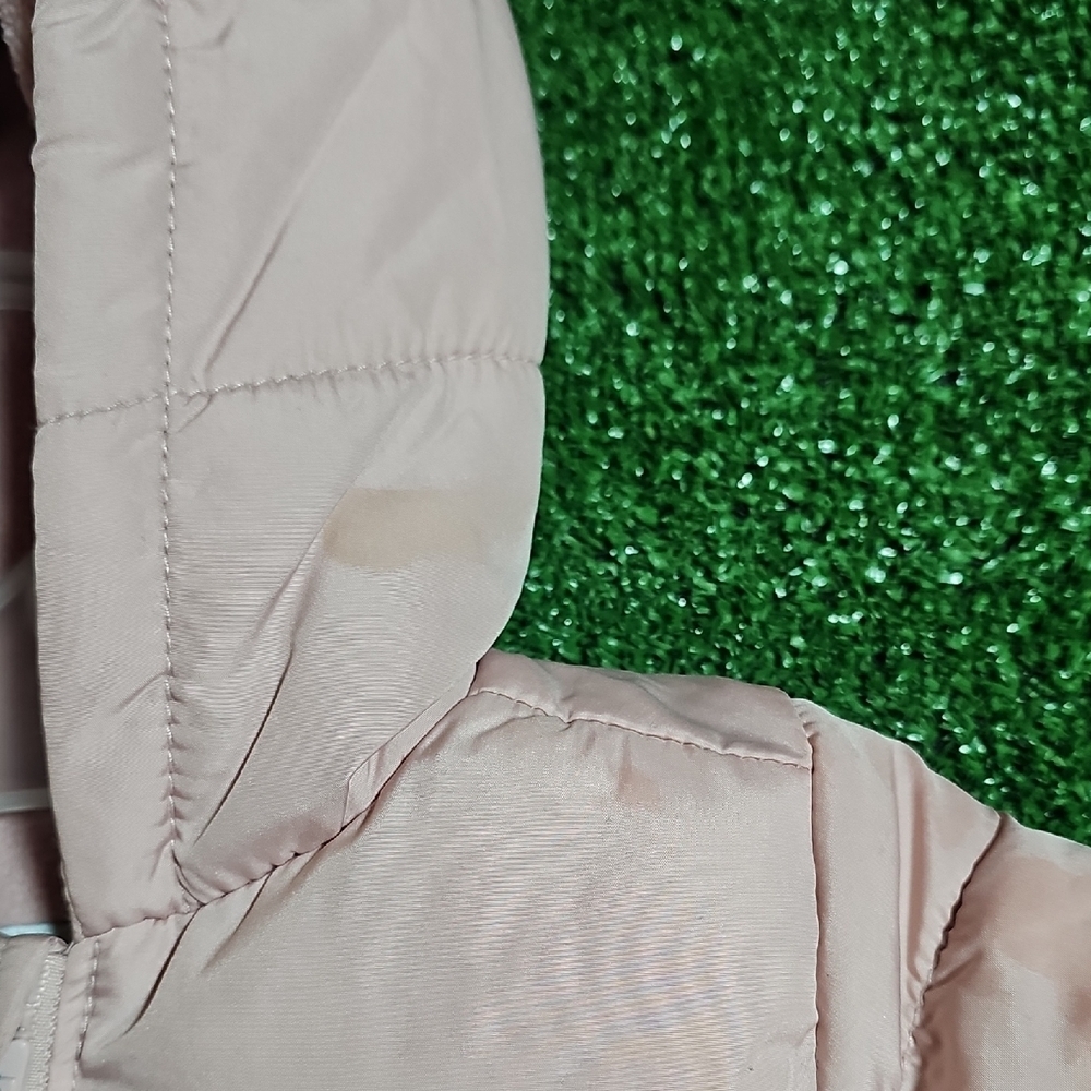 Old Navy Blush Puffer Jacket with Hood Ears 6-12 M - Picture 5 of 9